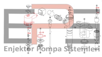 MITSUBISHI CANTER ORJINAL ENJEKTOR